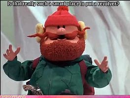 Image result for Yukon Cornelius and Gritty Memes
