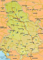 Image result for Geografska Karta Srbije