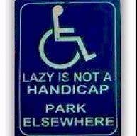 Image result for Handicap Parking Meme
