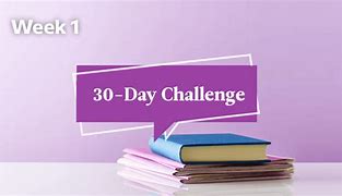 Image result for April 30-Day Challenge