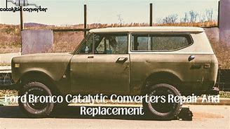 Image result for Ford Bronco Repair