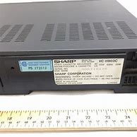 Image result for Sharp H90et VCR