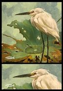 Image result for Stork Oil Painting