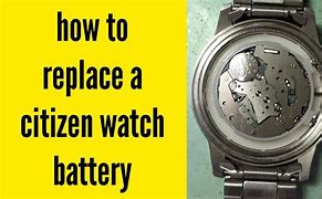 Image result for Citizen Watch Battery