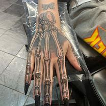 Image result for Skeleton Arm Tattoo