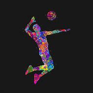 Image result for Volleyball Art Prints