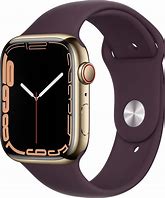 Image result for Gold Apple Watch Series 7 Cellular 45