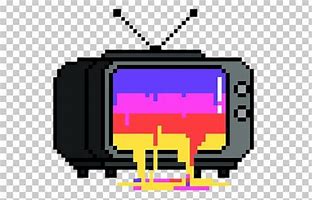 Image result for TV Media Icon Pixel Art