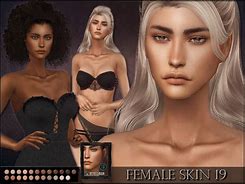 Image result for Sims 4 Female Skin Overlay