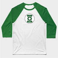 Image result for Green Lantern Baseball Tee