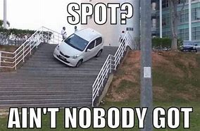 Image result for No-Parking Meme