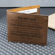 Image result for To My Son Wallet