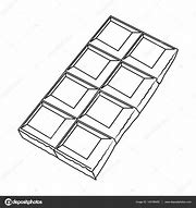 Image result for Clip Art Block of Chocolate Black and White