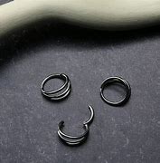 Image result for Titanium Segment Ring Black