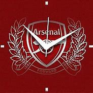 Image result for Arsenal Logo Wall Clock SVG