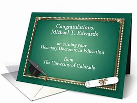 Image result for Personalized Honorary Degree Plaque