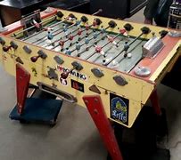 Image result for Antique Foosball Table