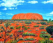 Image result for Ayers Rock Drawing