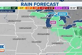 Image result for Upper Midwest Weather Map