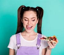 Image result for Eating Cheese Pizza