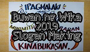 Image result for Buwan Ng Wika Slogan