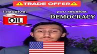 Image result for Trade Deal Template Meme