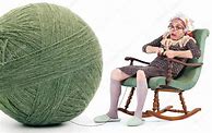 Image result for Old Lady Knitting