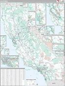 Image result for California Wall Map