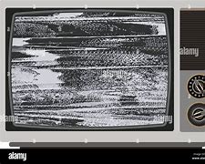 Image result for Old TV with Bad Signal