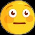 Image result for Flustered Face Emoji