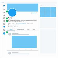 Image result for Twitter Profile Page Template