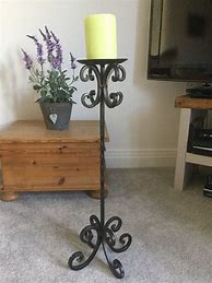 Image result for Wrought Iron Candle Holders