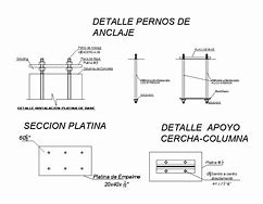 Image result for Anchor Bolt CAD Drawings