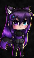 Image result for Chibi Purple Wolf Girl