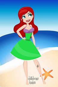 Image result for Disney Princess Ariel Pin Up