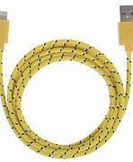Image result for Braided iPhone Cable Yellow