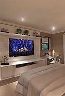 Image result for Bedroom Wall TV Design Ideas