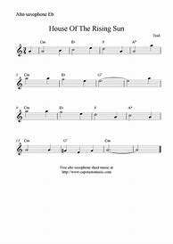 Image result for Sheet Music for Alto Saxophone Free
