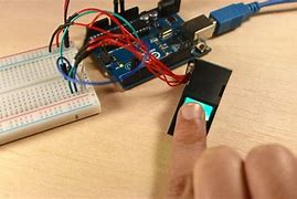 Image result for Fingerprint Reader Fpm11a Arduino Pinout