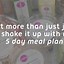 Image result for 5 Day Diet Menu Plan