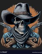 Image result for Cowboy Skull Art