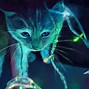Image result for Neon Cat Background