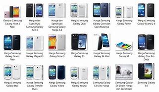 Image result for Type Dan Harga HP Samsung