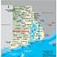 Image result for Rhode Island Cities Map