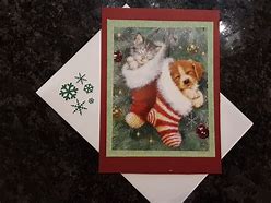 Image result for Animal Christmas Cards