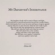 Image result for My Warrior Daughter Quotes