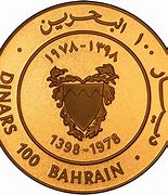 Image result for Bahrain 100 Dinar Coin