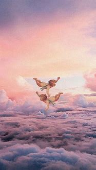 Image result for Pink Angel Aesthetic iPhone Wallpaper