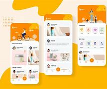 Image result for Mobile-App Homepage Example