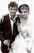 Image result for Madonna Wedding Dress Sean Penn